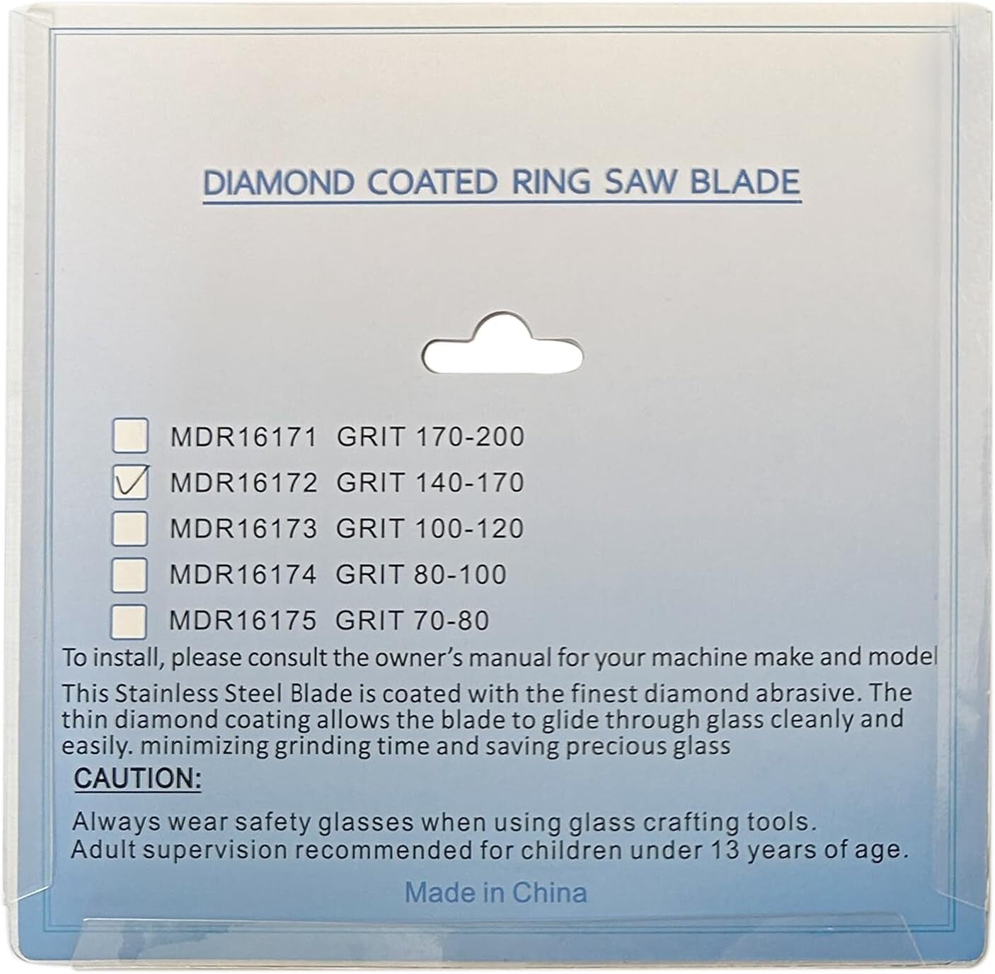 5-3/4″ Ring Saw Diamond Bandsaw Blade for II.2 Grit 170 and Taurus 3.0
