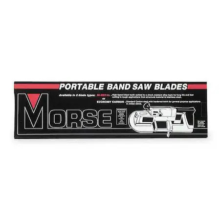 Morse Zwep4418wgr Portable Band Saw Blade, 1/2 In. W, 3Pk