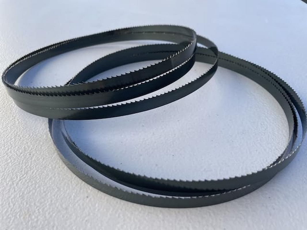 Ground Teech 70-1/2 Inch X 1/4 Inch X 6TPI Band Saw Blade, 2 Blades