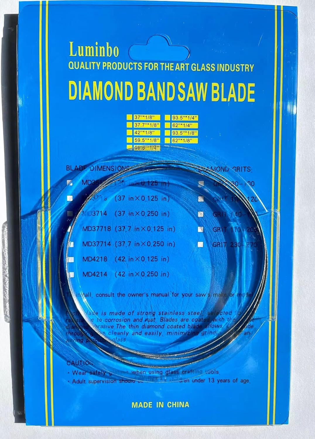 37″ Replacement Diamond Coated Band Saw Blade Fits Laser XL, 3000XL, & Other for