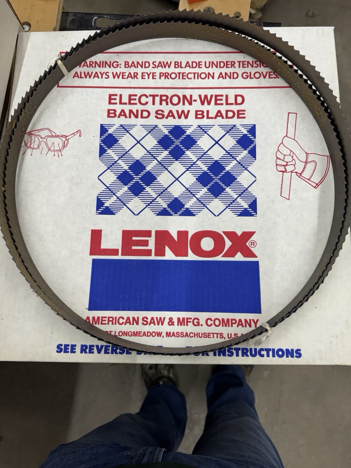 LENOX 12 X 3/4″ X .035″ X 3TP/R Electon-Weld Matrix Bandsaw Blade