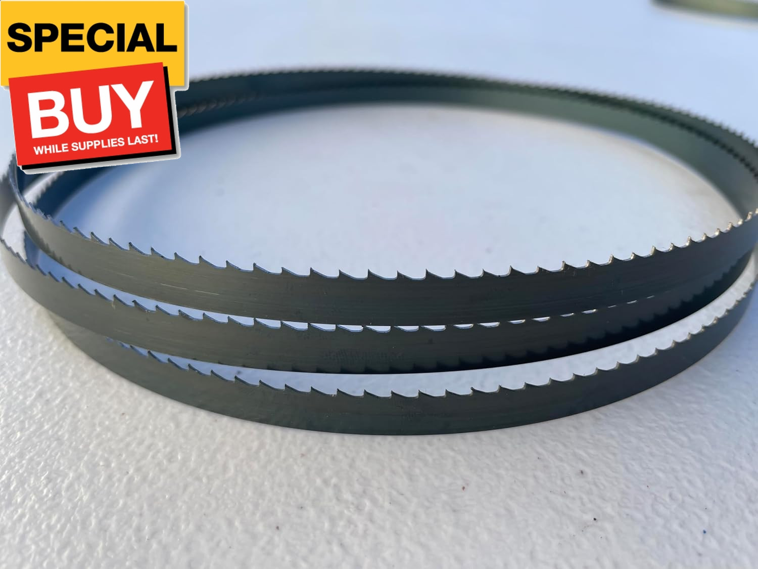 Wood Band Saw Blades 93-1/2-Inch X 3/8-Inch X 6TPI, 2-Pack