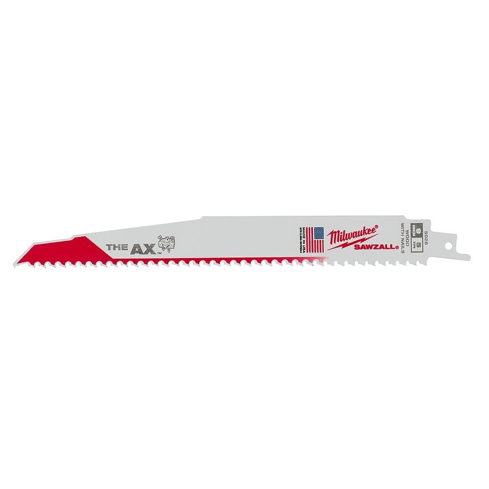 Milwaukee 48-00-8026 The Ax 9 inch 5 TPI Reciprocating Saw Blade