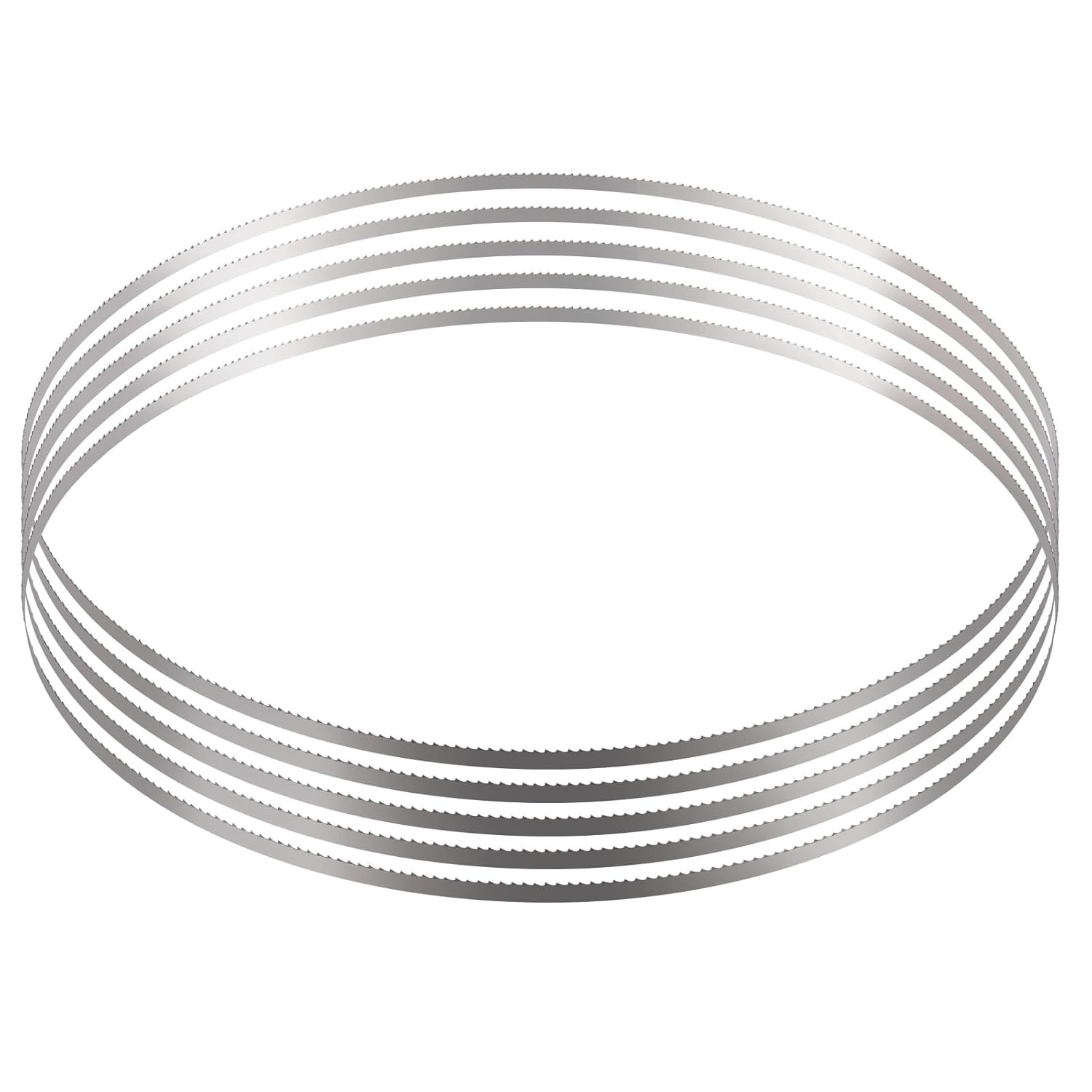 Band Saw Blade, 83.5X0.63X0.02 Inch, 5 Pcs/Pack Meat Bandsaw Blades for Replacem