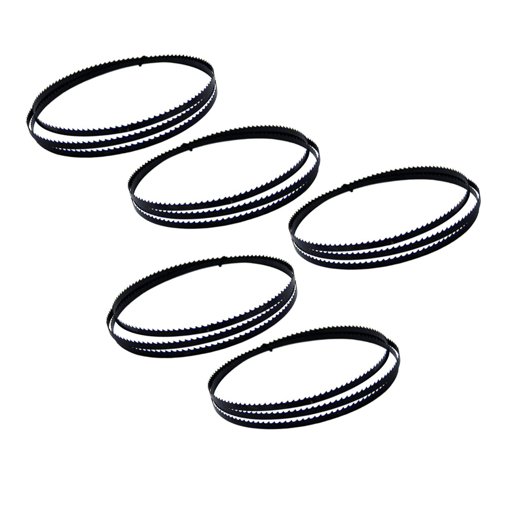5PCS Band Saw Blades 72-1/2″ x 1/4″ x 0.014″ For Woodworking, Plastic, Aluminum