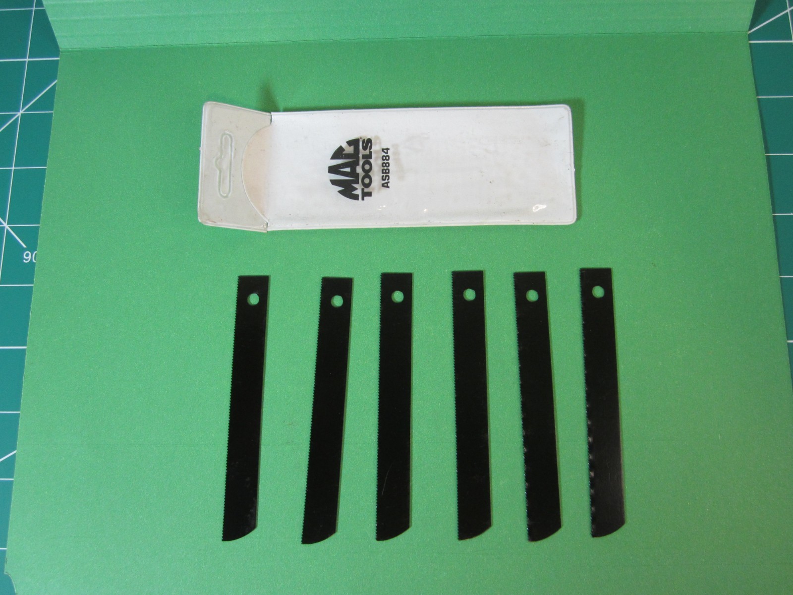 MAC TOOLS ASB884 ALL Purpose Air Saw Blades 6-each 24-TPI