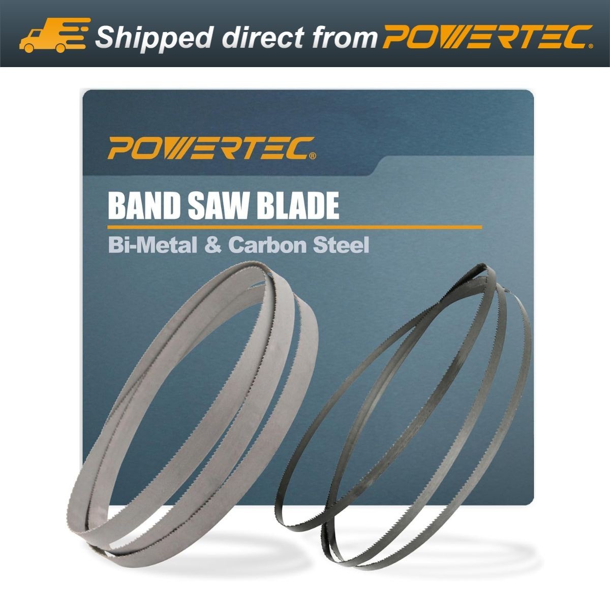 93-1/2″ Bandsaw Blades Assortment 2PK, Wood & Non-Ferrous Metal Cutting 14″ Saw