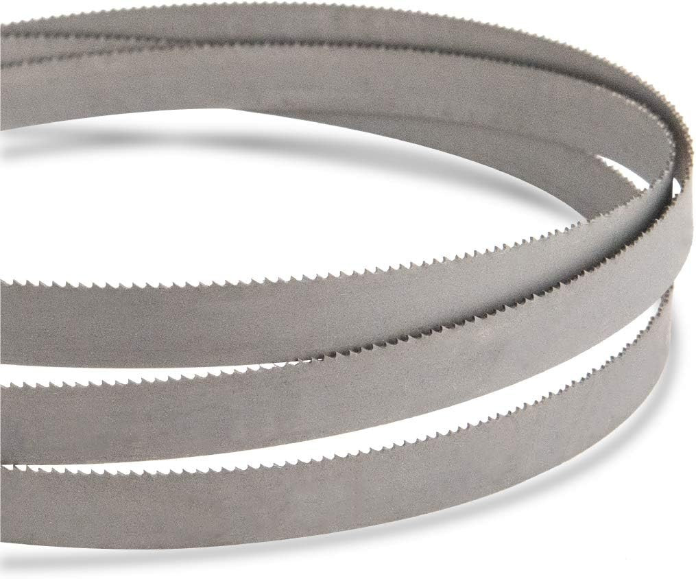 64-1/2 Inch Bi-Metal Bandsaw Blades, 1/2″ X 24 TPI Non-Ferrous Metal Cutting …