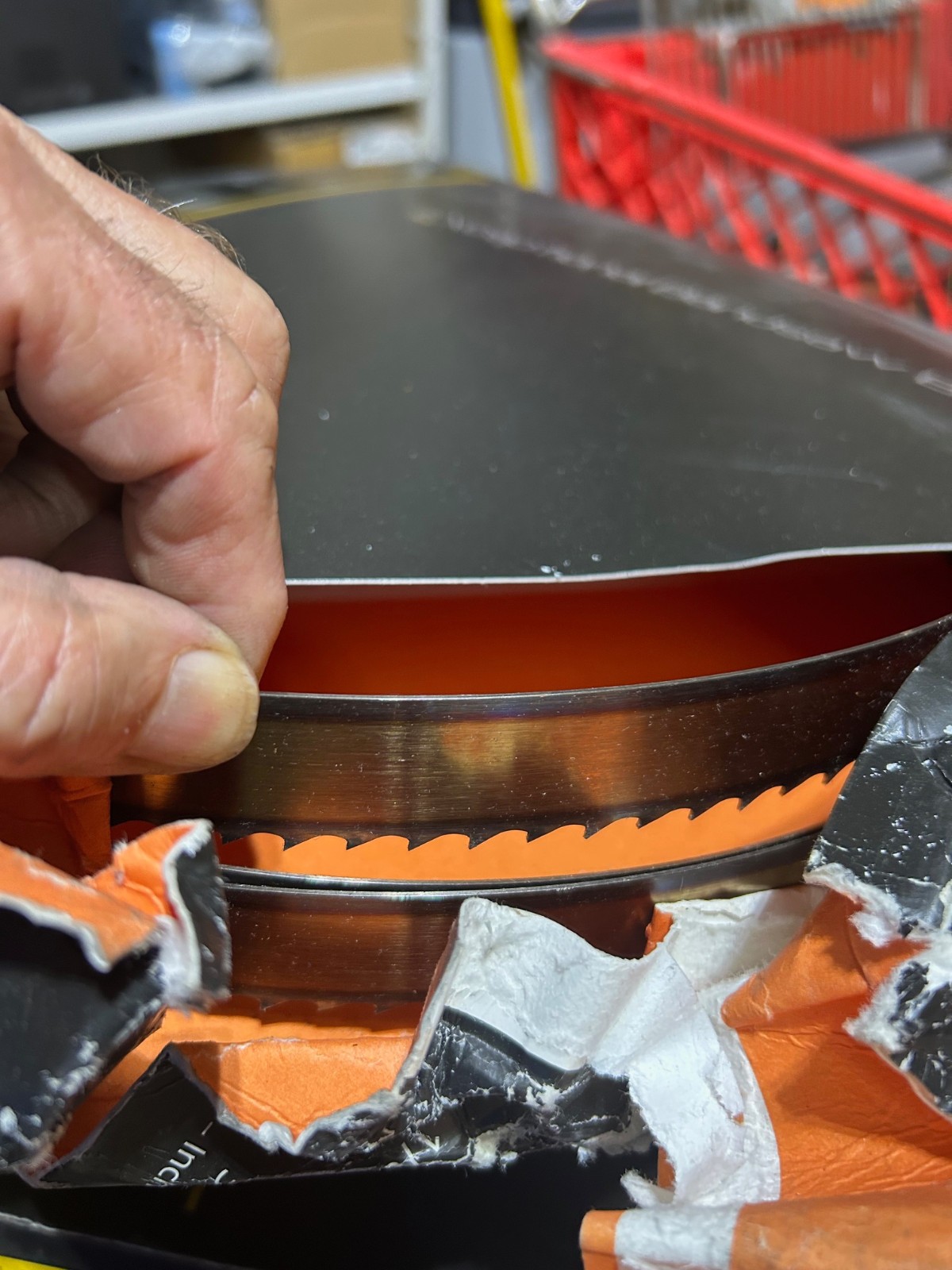 Laguna Proforce 1″ BandSaw Blade 3 TPI 124″ Carbon Steel band saw circular