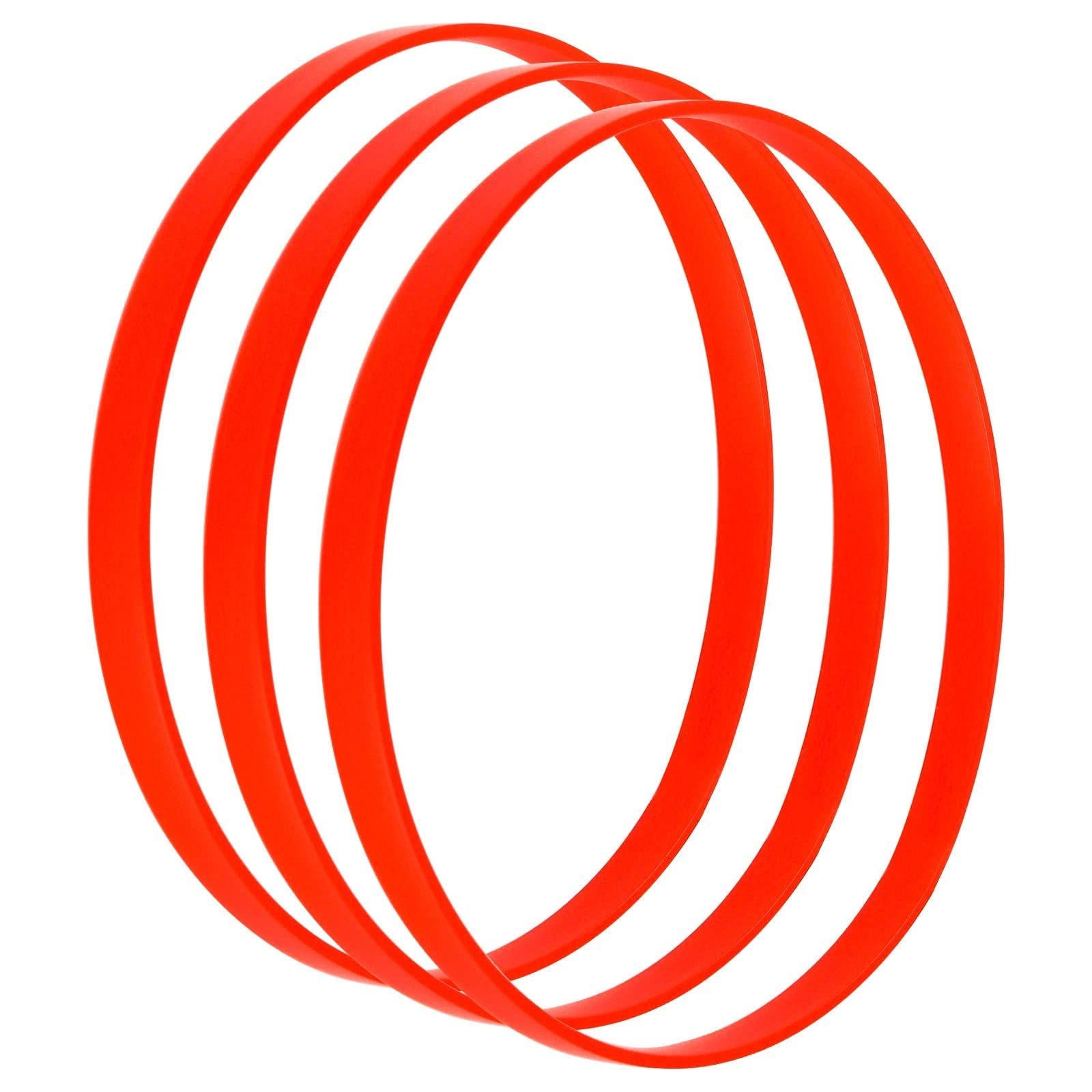 Urethane Band Saw Tires 6″ Inch x 3/8″ x.095″ FOR 3-wheel 10″ Orange