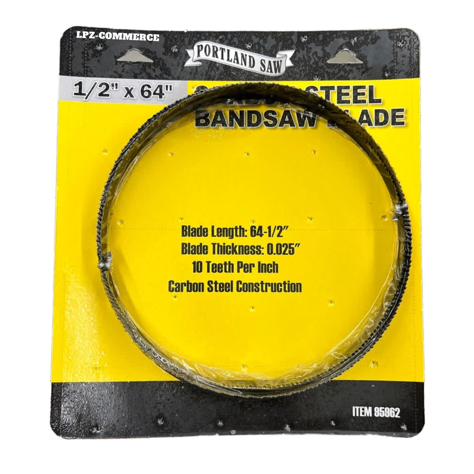 Band Saw Blade NIP workshop power tool 64 x 1/2 10 TPI Metal Cutting NEW