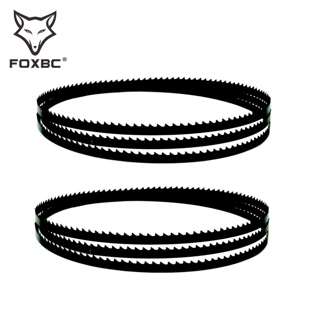 55 X 1/4in Bandsaw Blades 6 10 14 TPI Band Saw Woodworking Tools Accessories 2PC