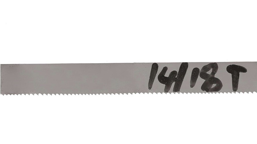 S5612131418 56 1/2” L 1/2” W 0.025” Thick M42 Bi-Metal Bandsaw Blades 14/181 TPI