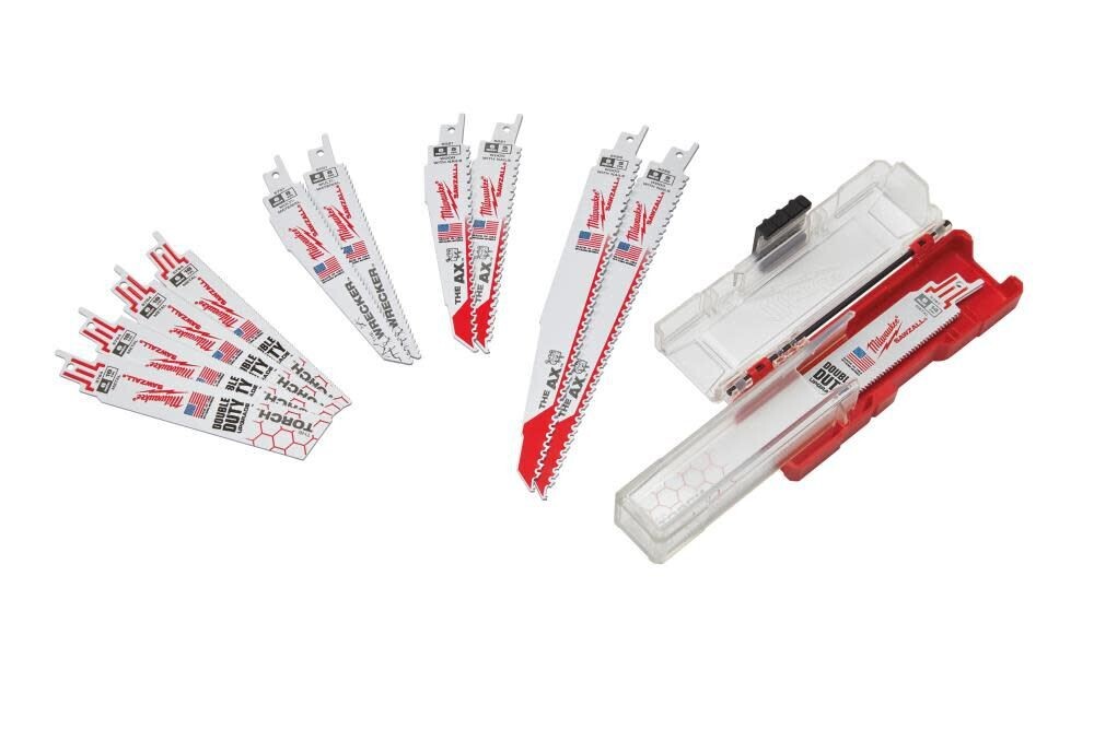 Milwaukee 49-22-1129 SAWZALL Demolition Blade Set – 12PC, New