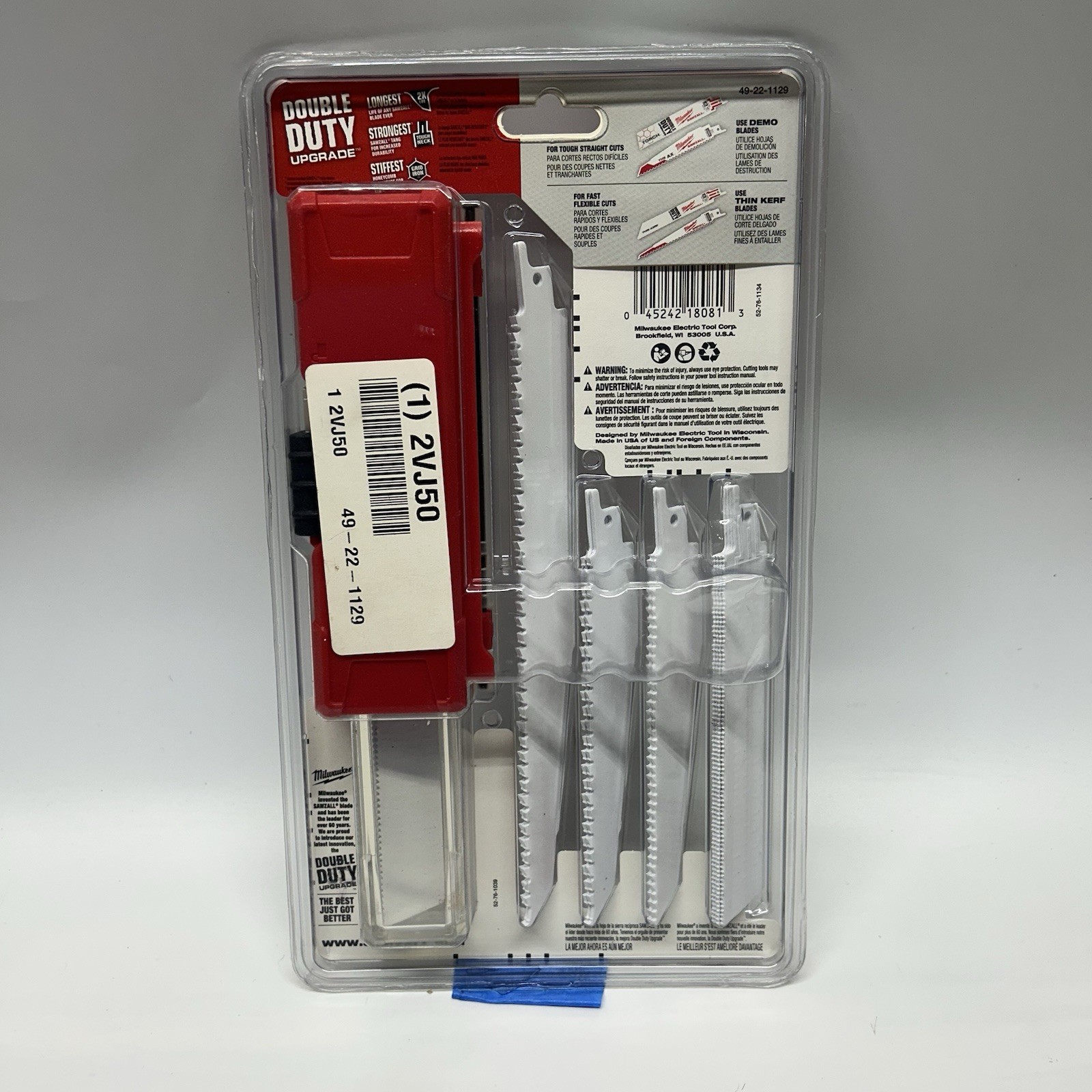 Milwaukee 49-22-1129 12-Piece Ultimate Demolition Sawzall Blade Set
