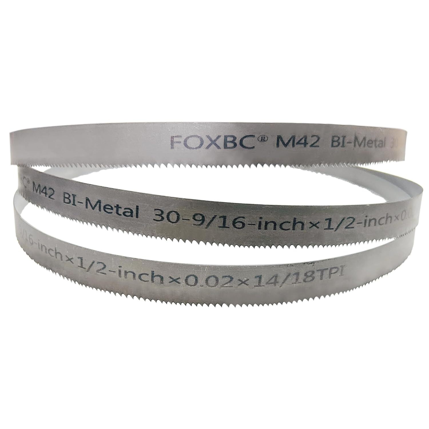 30-9/16 inch Bandsaw Blades 14/18 TPI, for Milwaukee Metal Band Saw, 3-Pack