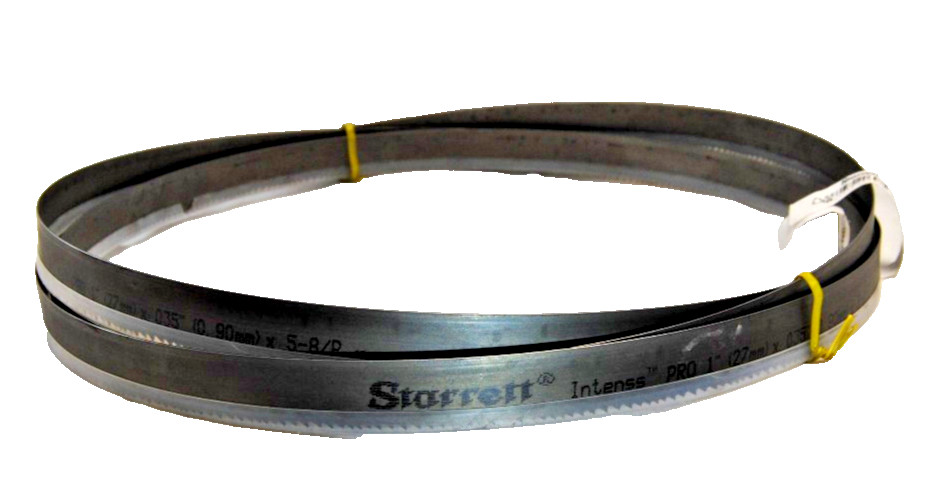 Starrett Intenss Pro 5-8 TPI 99908-12-10 Bandsaw Blades 12’10″x1″ 3 Total M5284