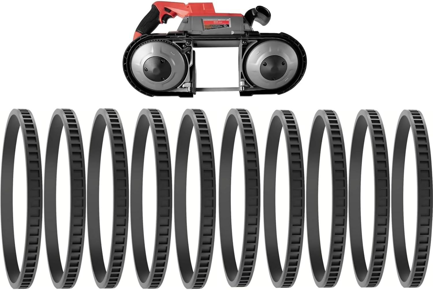 45-69-0010 Blade Pulley Tires Replacement Compatible with Deep Cut Band Saw