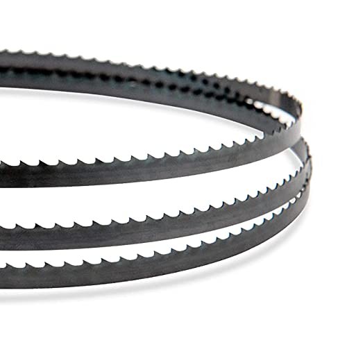 POWERTEC 59-1/4″ Bandsaw Blade, 3/8″ x 6 TPI Carbon Steel Woodworking (13150X)
