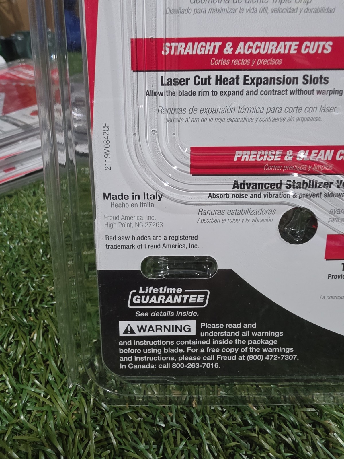 8in. x 42-Teeth Steel Demon Cermet II Saw Blade for Thick Metal