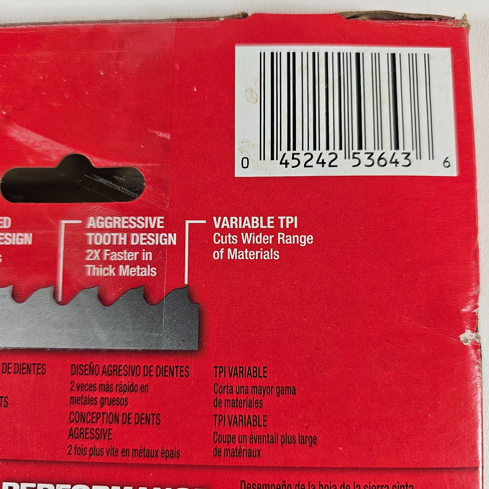 Milwaukee 48-39-0711 27″ Band Saw Blades 12/14 TPI Thin Metal 3 Pack