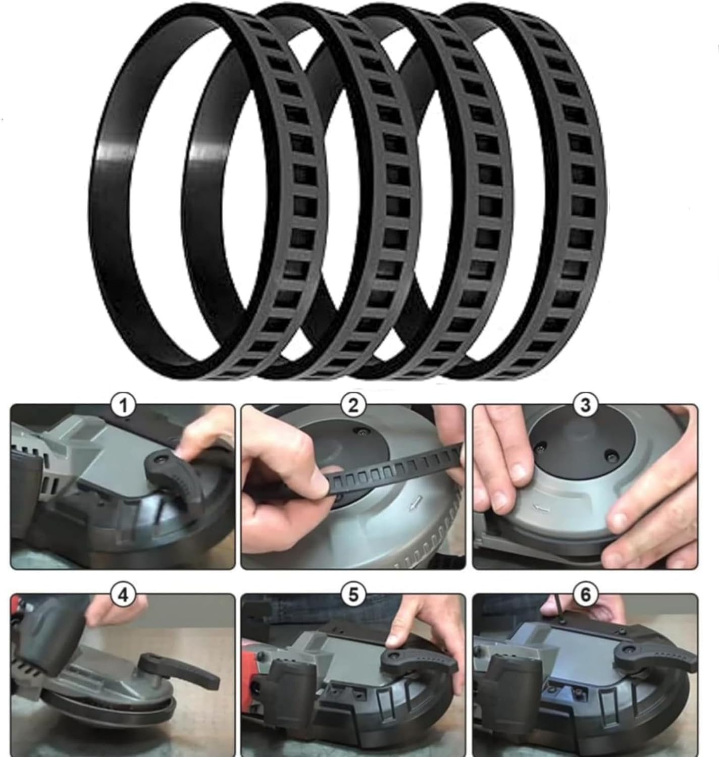 45-69-0010 Blade Pulley Tires Replacement Compatible with Deep Cut Band Saw