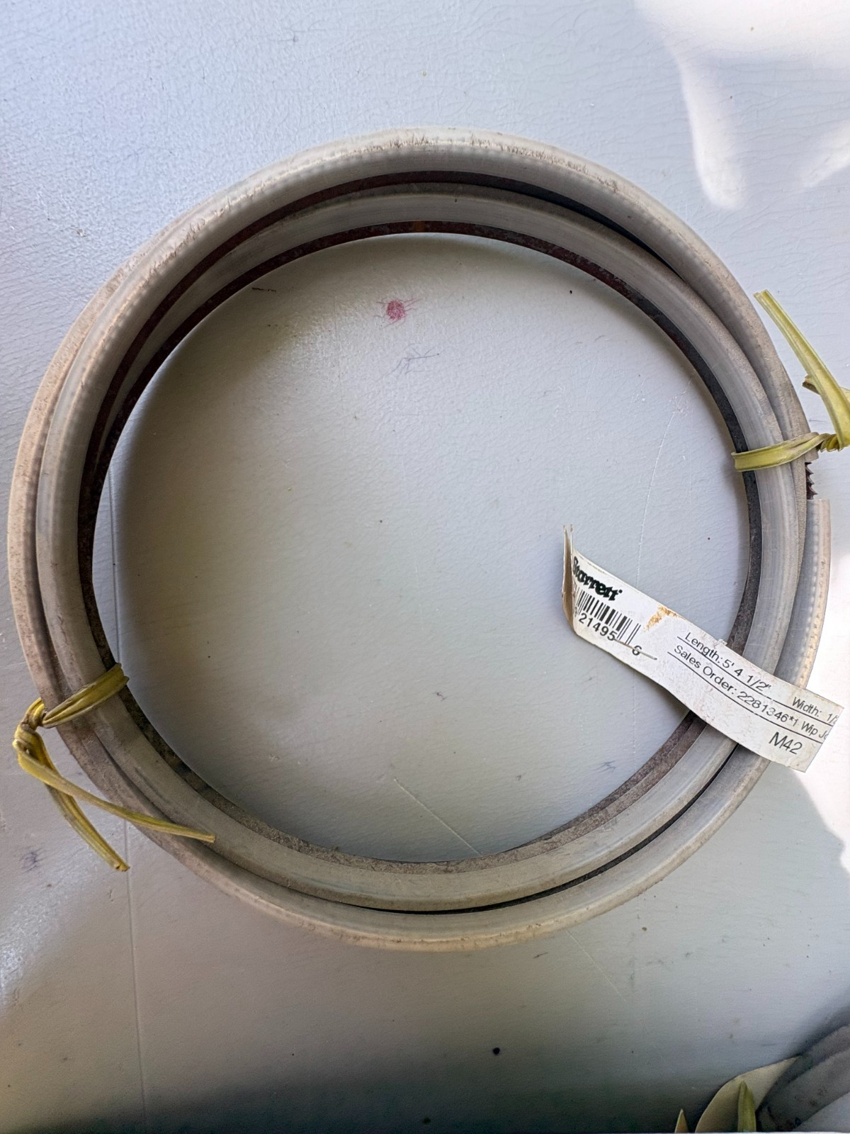 Starrett 99102-05-04-1/2 Band Saw Blade, 5 Ft. 4-1/2 (8 BLADES PER SET)
