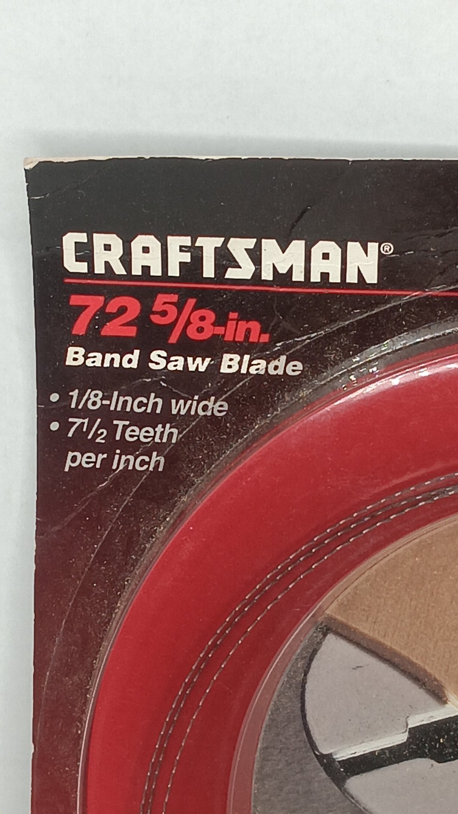926578 Sears Craftsman 72-5/8″ Band Saw Blade 1/8” Wide 7.5 TPI Fast Scrolling