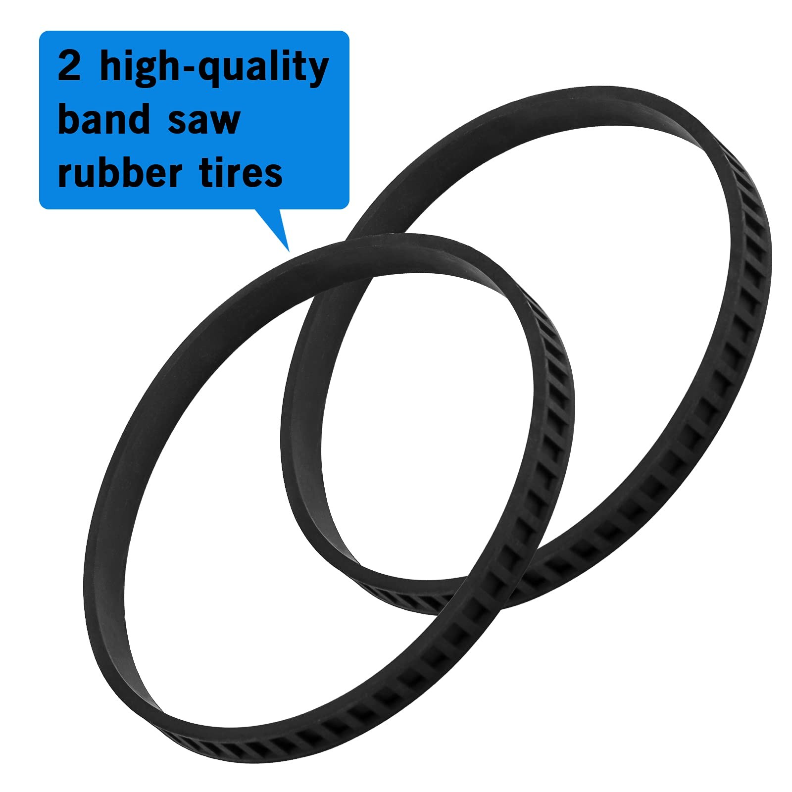 𝐍𝐞𝐰 𝐔𝐩𝐠𝐫𝐚𝐝𝐞 650721-00 Bandsaw Rubber Tires, for Parts…