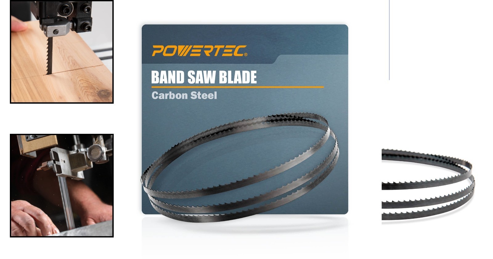 High-Performance 59-1/2″ x 3/8″ Bandsaw Blade – Compatible with WEN, Delta, Skil