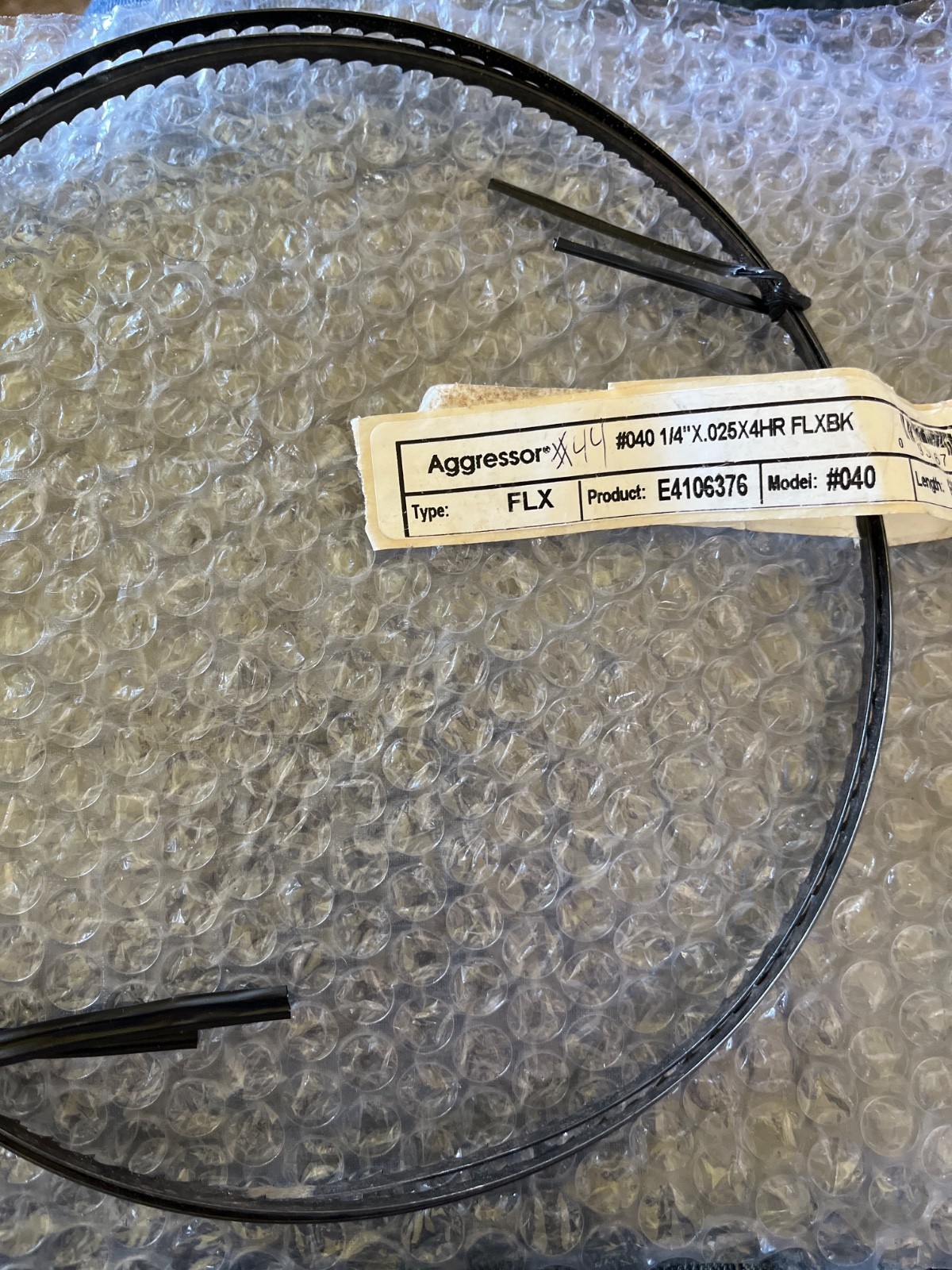 (2) AGGRESSOR 80-inch (6ft. 8in.) x 1/4inch x .025 x 4HR FLEXBACK (Made in USA)