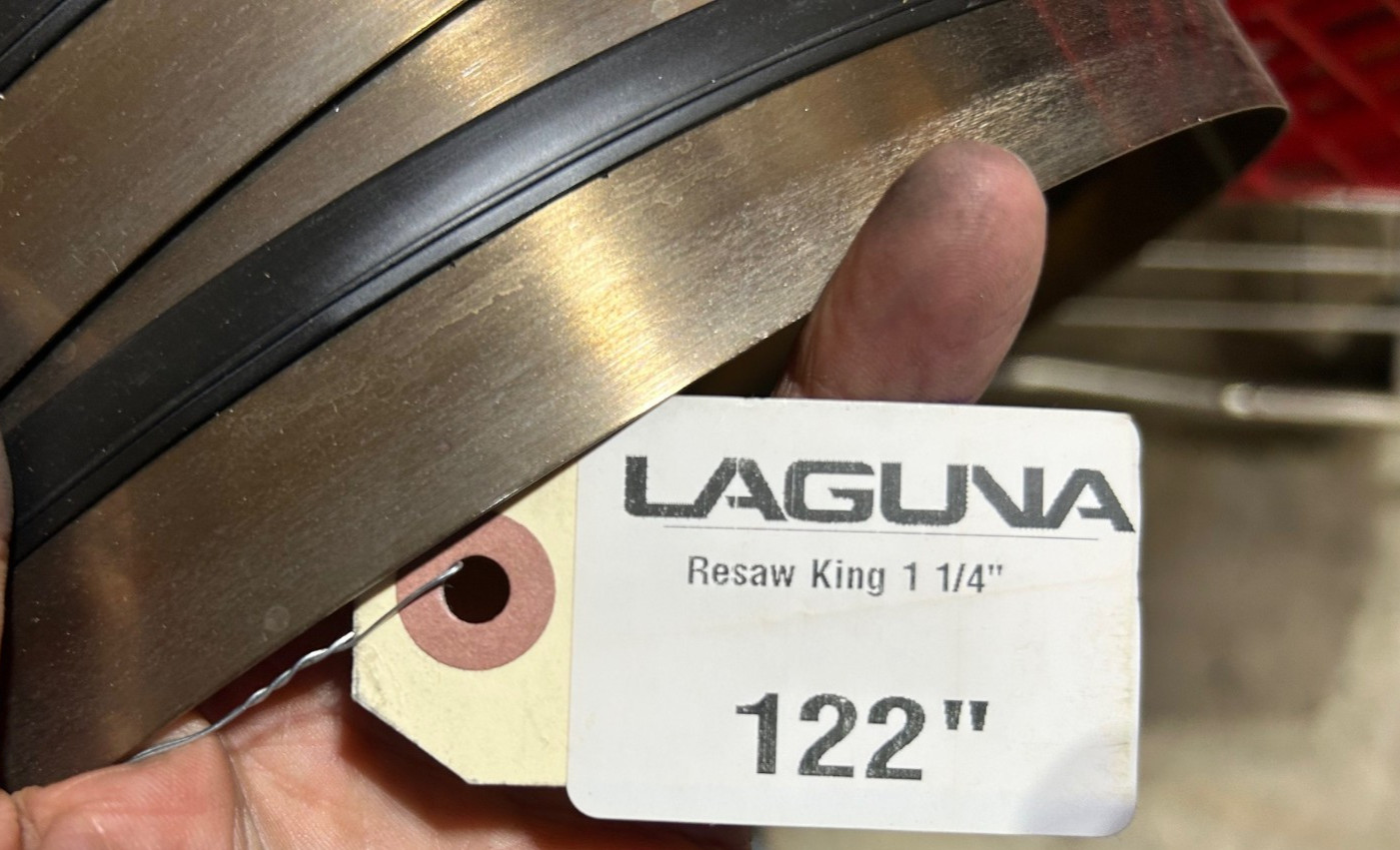 Laguna ReSaw King Sawblade Saw Blade 1.25″ x 122″ BandSaw NIB circular band saw