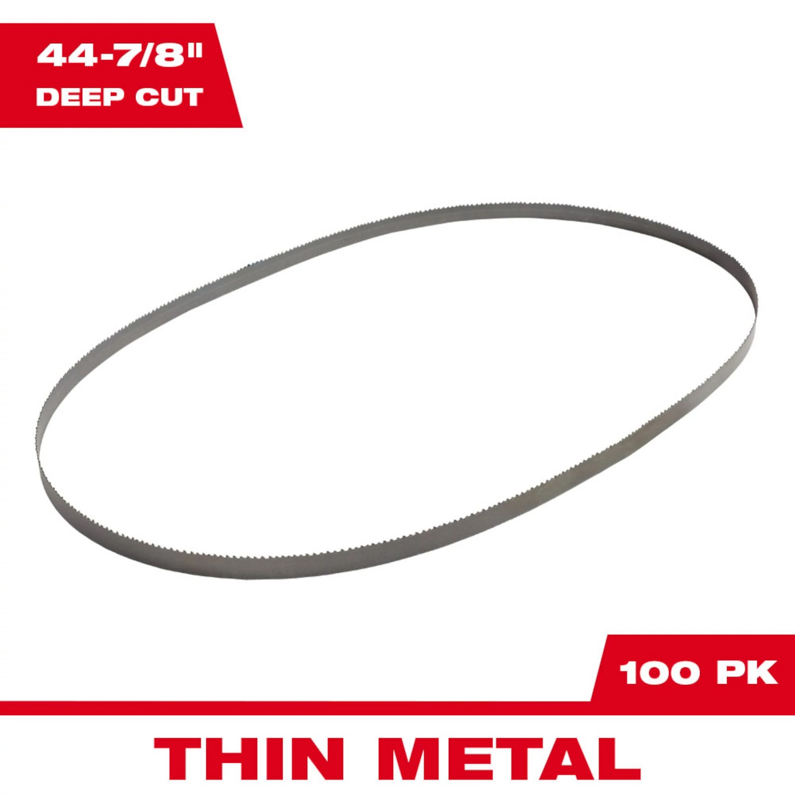 Milwaukee Tool 48-39-0543 44-7/8″ 14/18 TPI Deep Cut Band Saw Blade