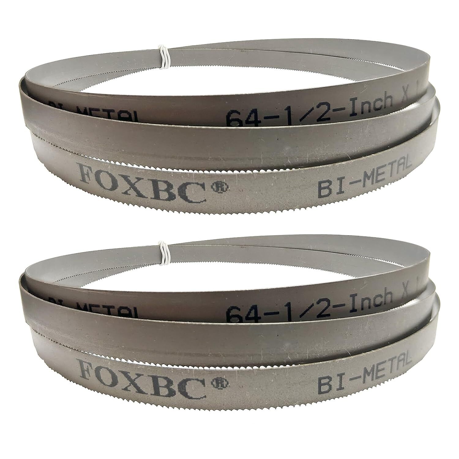 Metal Bandsaw Blade 64-1/2″ x 1/2″ x 0.02″ x 24 TPI for Harbor Freight – 2 Pack