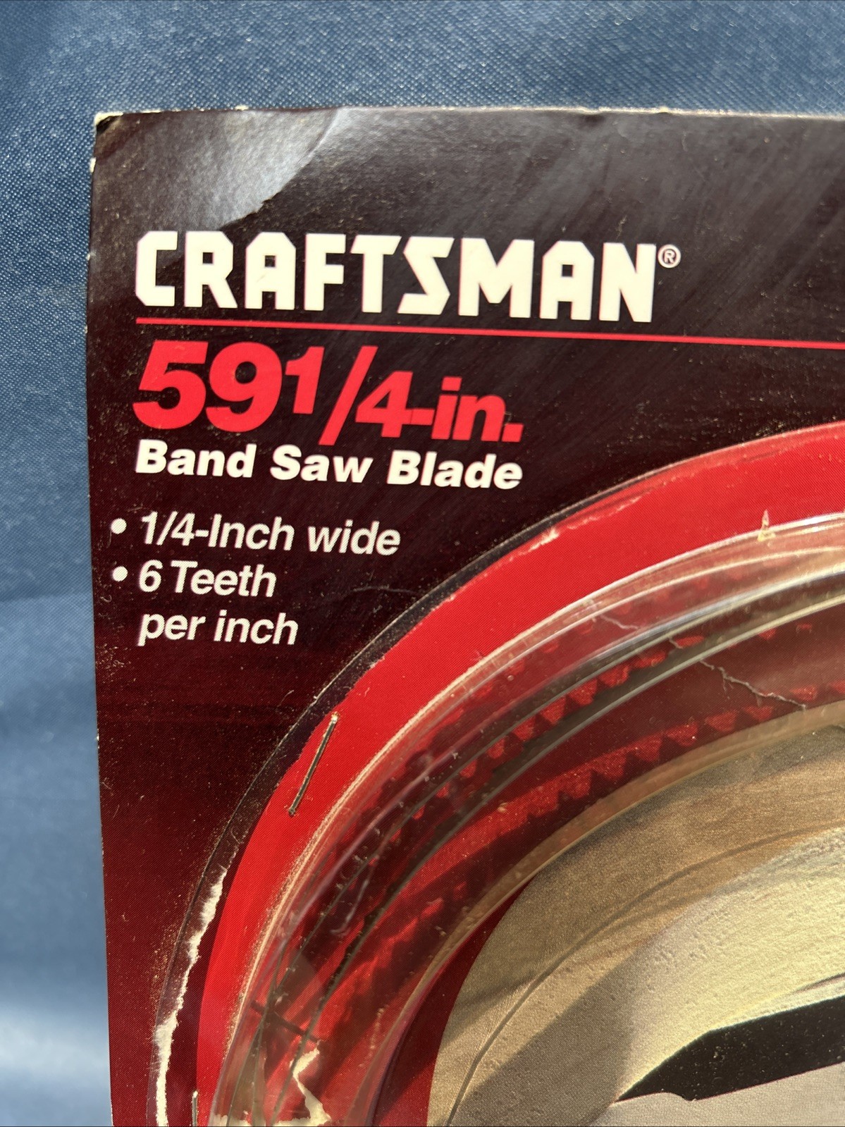 NOS Set Of 3 Craftsman 59-1/4” Bandsaw Blades 1 Each 926622, 926665, & 929666