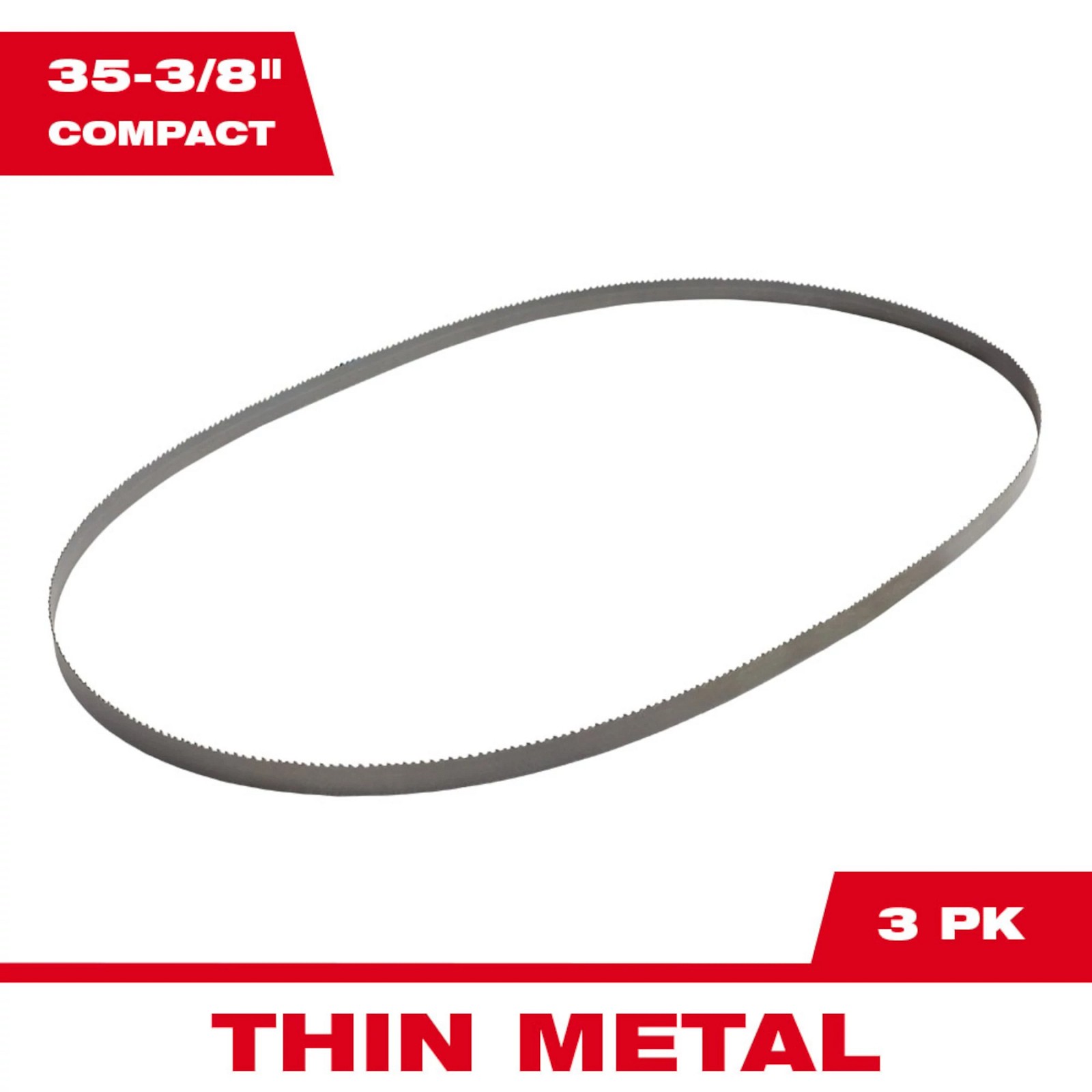 Milwaukee Tool 48-39-0529 35-3/8″ 18 TPI Standard Compact Portable Band Blade