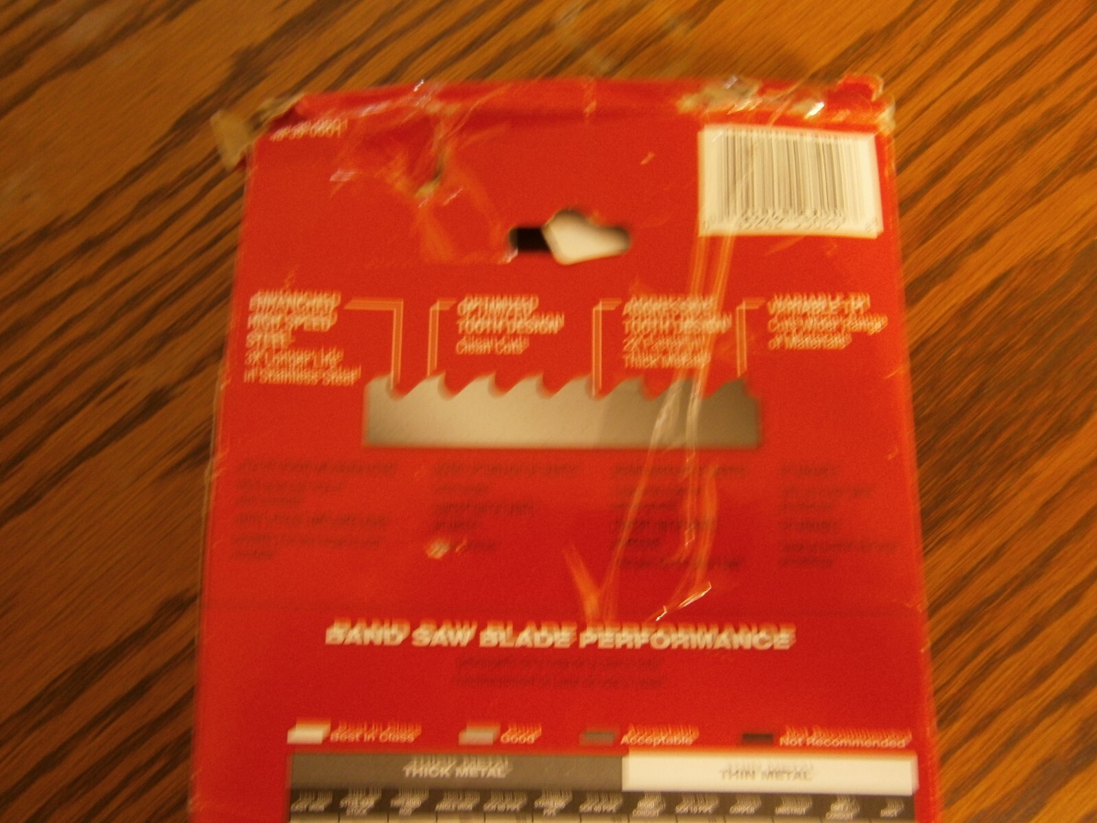 New Genuine Milwaukee 48-39-0601 OEM 3 Pack Of 44 7/8″ Deep Cut Band Saw Blades