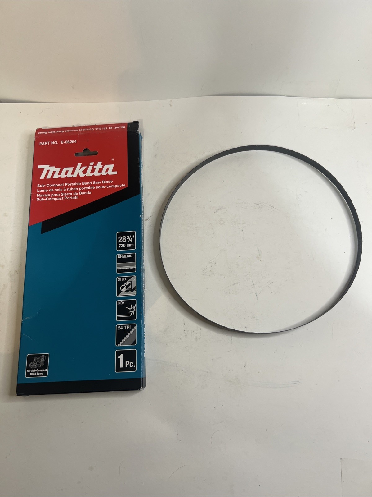 Makita E-04139 28-3/4″ 18 TPI Bi-Metal Sub-Compact Portable Band Saw Blade