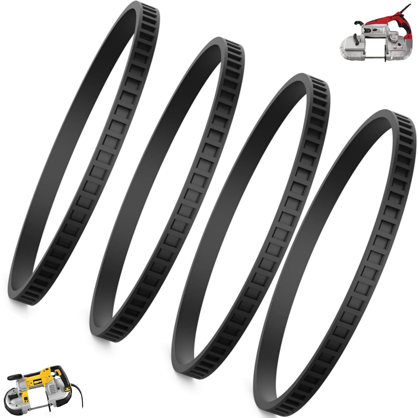 45-69-0010 Replacement Blade Pulley Tires for Deep Cut Band Saw – Compatible wit