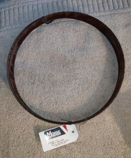 Morse Zhbfr06 -7’9 Band Saw Blade 7 Ft. 9 In L, 3/4″ W, 6 Tpi, Carbon Steel, NEW