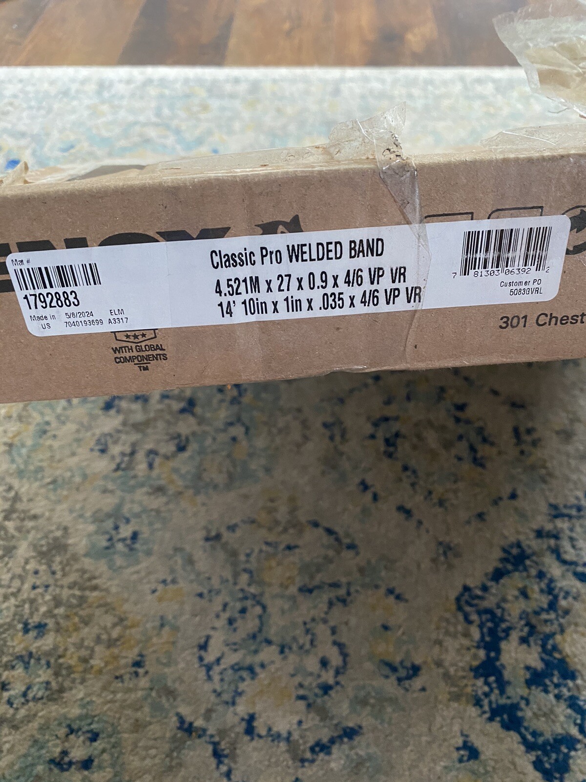 LENOX 1792883 Classic Pro Welded Band Saw Blades 14’ 10”x1”x.035×4/6 vp vr