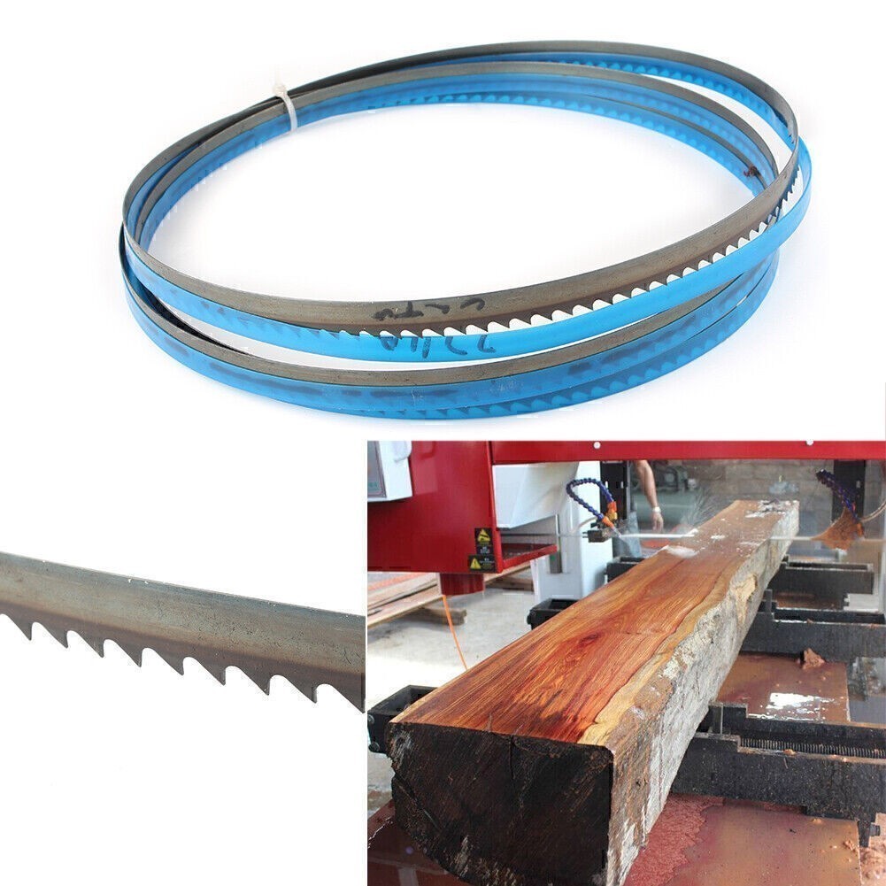 High Quality 1x Wood Band Saw Bandsaw Blade 73”(1854mm) x1/2”(12.7mm) x 4TPI