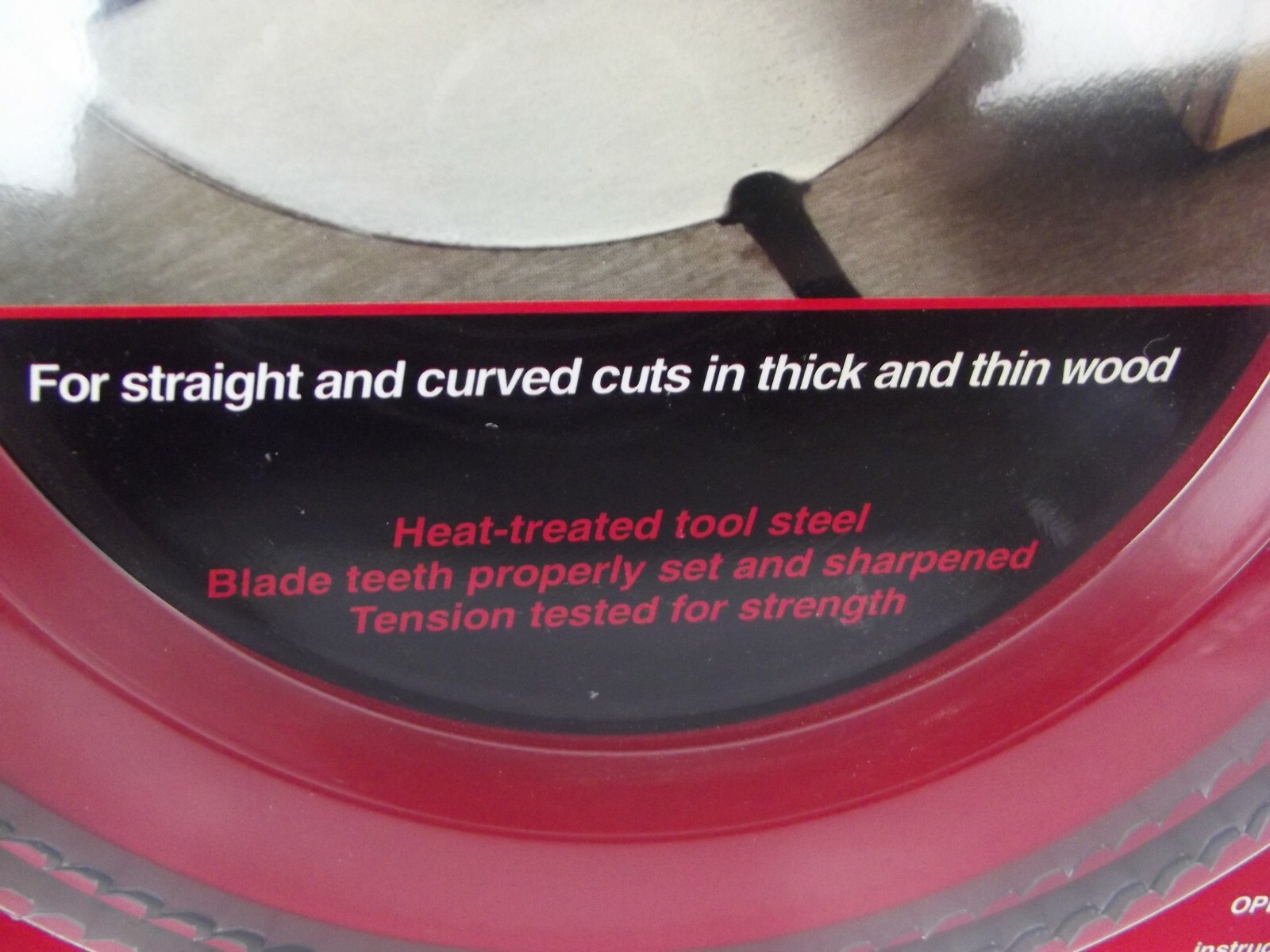 Craftsman Band Saw blade 80″ inches x 1/4″ inch 4 teeth per Inch Made in USA