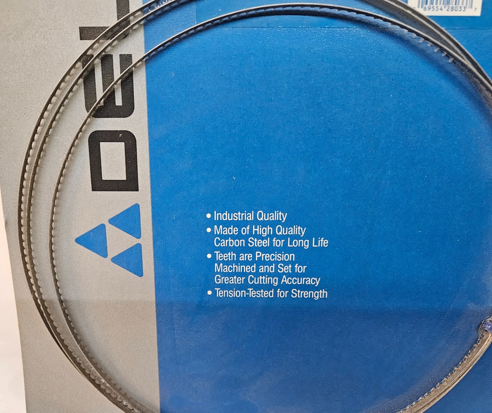 NIP Delta 28-033 Bandsaw Blade 93.5″ x 3/16″ Carbon Steel 6 TPI .020 Thick