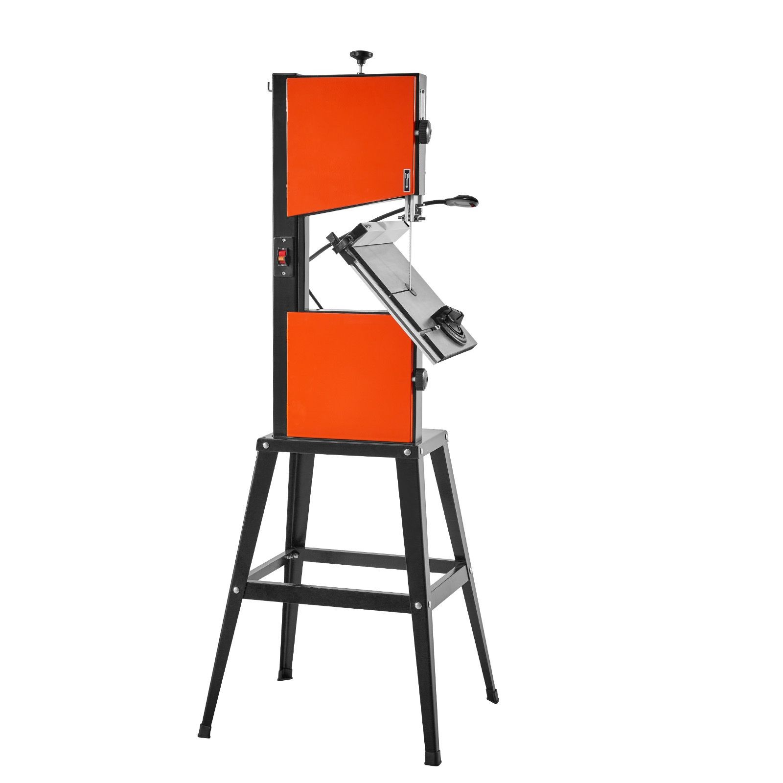 10 – Inch Two – Speed Benchtop Band Saw with Stand, 373W, 6 in Cut Height, Cast