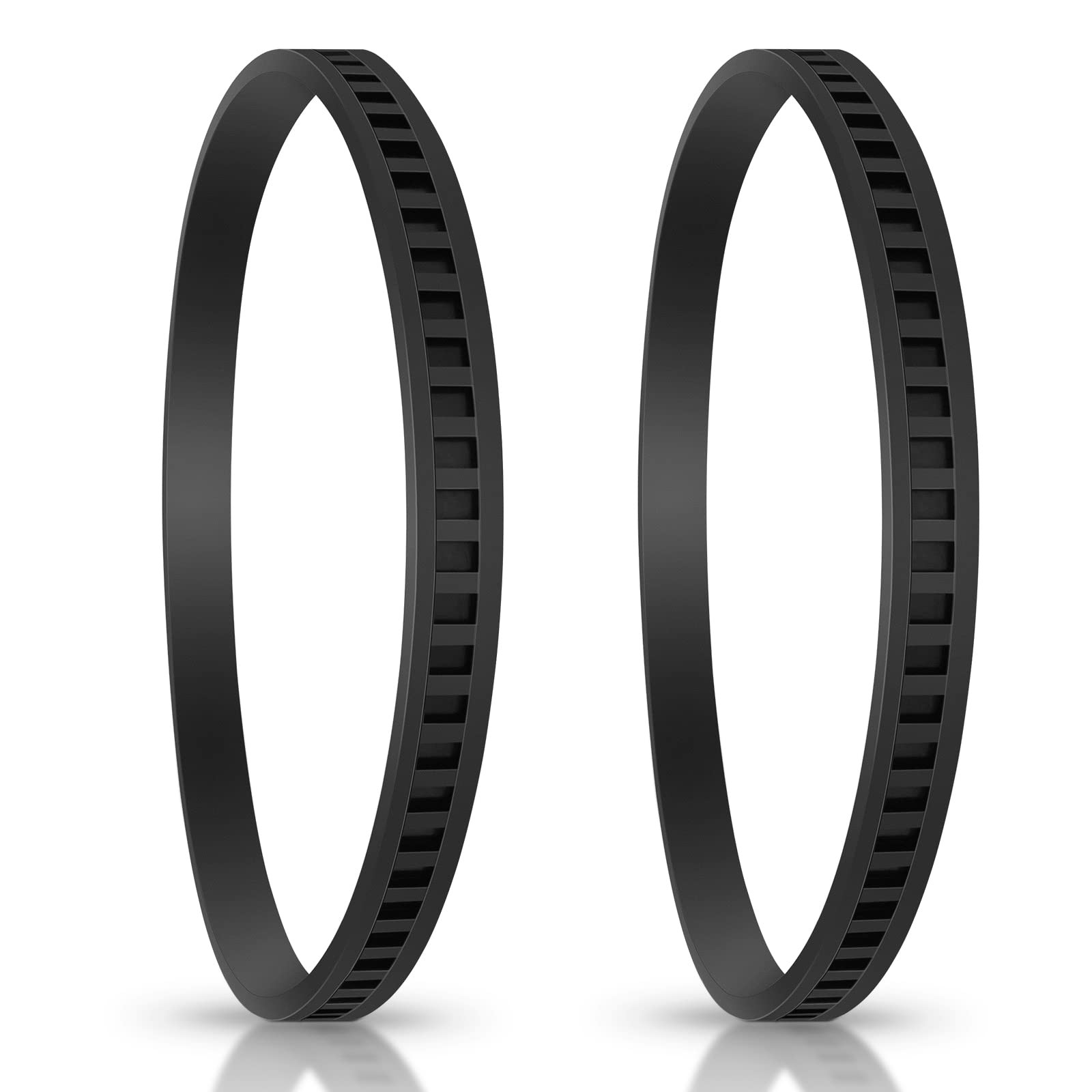 2 Pack 45-69-0010 Blade Pulley Tires Replacement For Bandsaw Part Black