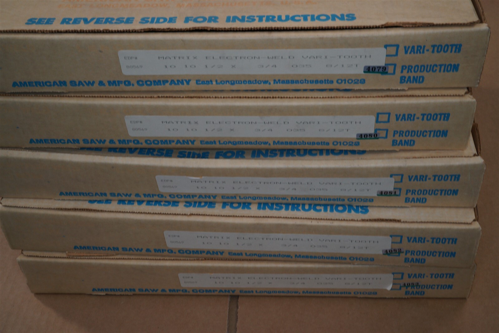 LENOX 10 10 1/2 X 3/4″ X .035″ Matrix Electon-Weld Vari-Tooth 8/ 12T Blade 80569