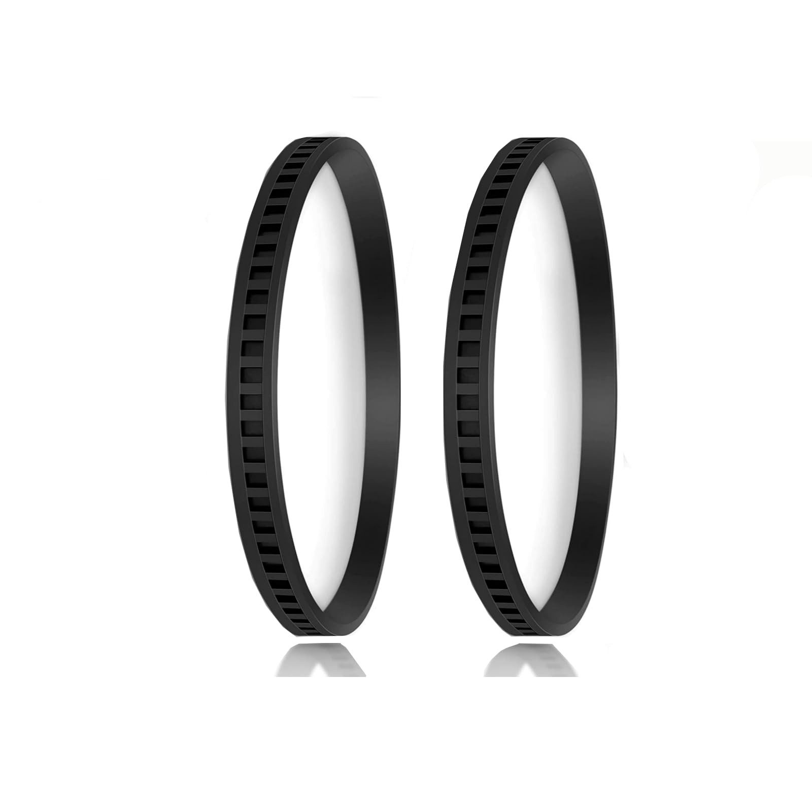 4 Pack 650721 00 Bandsaw Rubber Tires Replacement for Dewelt 6/60-1/2, Black