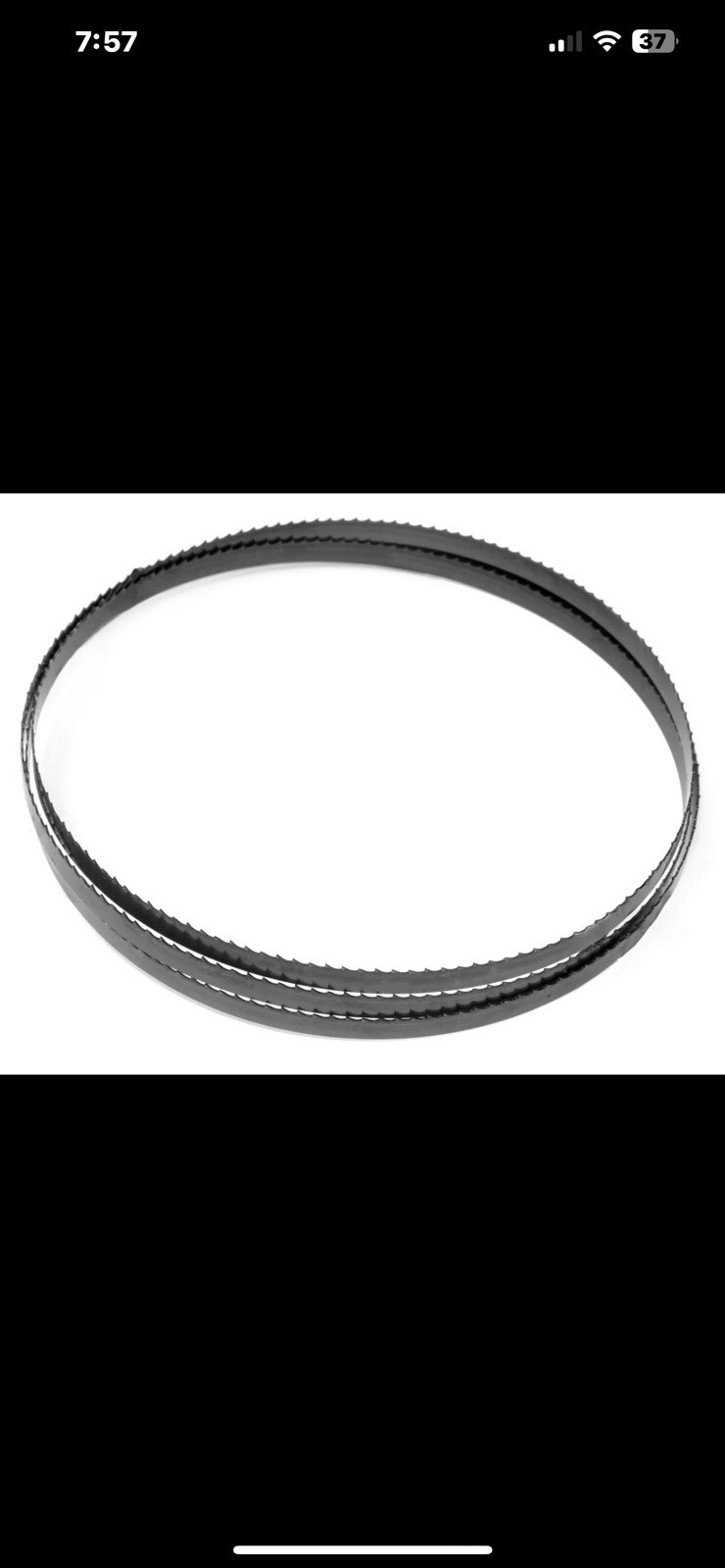 WEN BB6237 62-Inch Woodcutting Bandsaw Blade with 10 TPI and 3/8-Inch Width 3-Pk