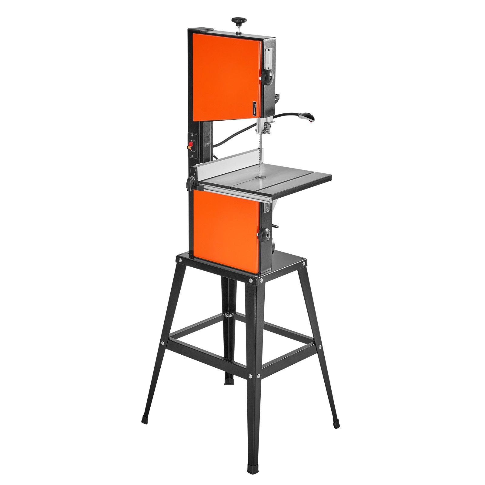 10 – Inch Two – Speed Benchtop Band Saw with Stand, 373W, 6 in Cut Height, Cast